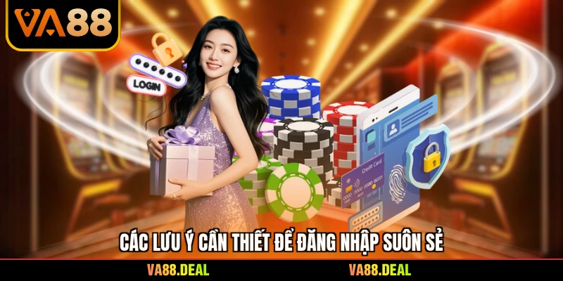 Các lưu ý cần thiết để đăng nhập suôn sẻ